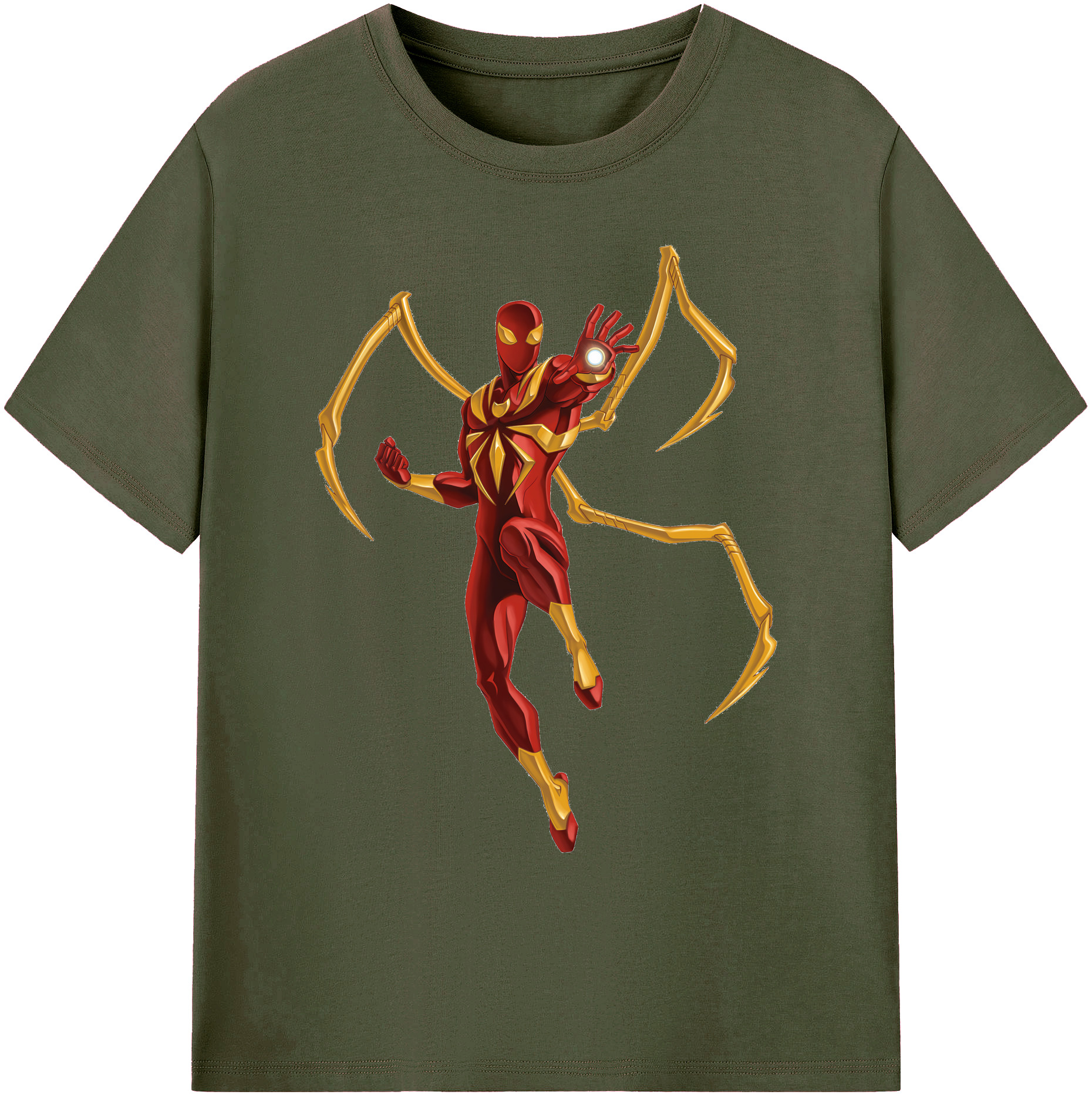 （画像用） Spider Man スパイダーマン 綿100％ メンズ半袖Tシャツ｜肌触りやわらか＆通気性
